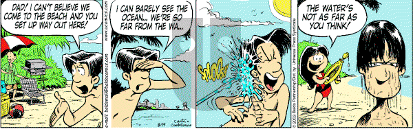 Baldo - Tuesday August 19, 2003 Comic Strip
