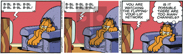 Garfield on Thursday October 1, 2009 Comic Strip