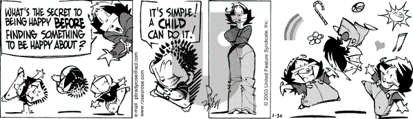 Rose is Rose on Thursday January 30, 2003 Comic Strip