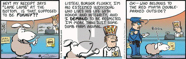 DeFlocked on Tuesday November 5, 2013 Comic Strip