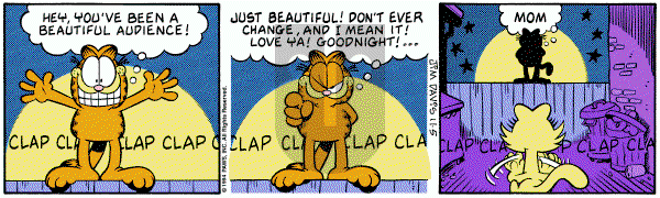 Garfield on Saturday November 5, 1994 Comic Strip