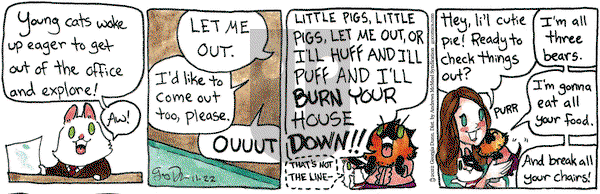 Breaking Cat News - Tuesday November 22, 2022 Comic Strip