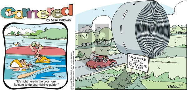 Cornered on Sunday August 25, 2013 Comic Strip