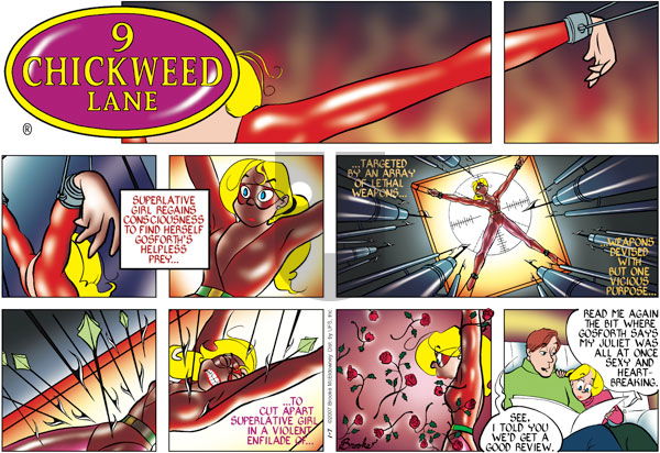 9 Chickweed Lane on Sunday January 7, 2007 Comic Strip