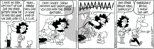 Baby Blues on Friday August 7, 1992 Comic Strip