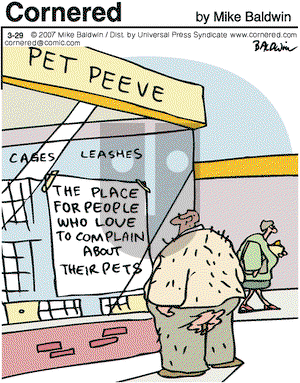 Cornered on Thursday March 29, 2007 Comic Strip