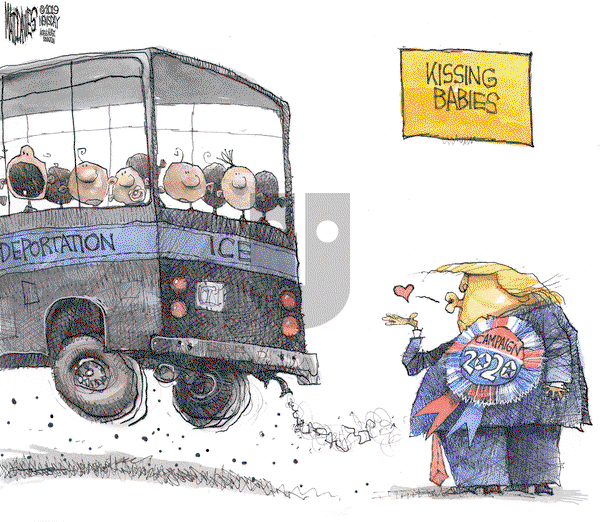Matt Davies on Wednesday June 19, 2019 Comic Strip