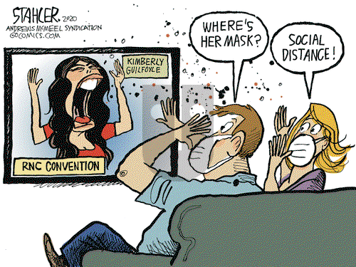 Jeff Stahler on Wednesday August 26, 2020 Comic Strip