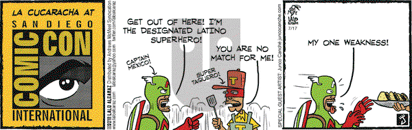 La Cucaracha on Tuesday July 17, 2018 Comic Strip