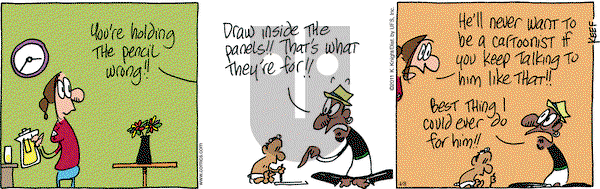The Knight Life on Friday April 8, 2011 Comic Strip