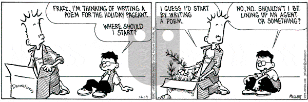 Frazz on Wednesday December 19, 2001 Comic Strip