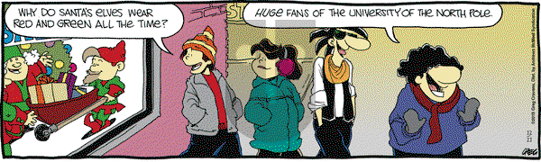 The Buckets on Saturday December 21, 2019 Comic Strip