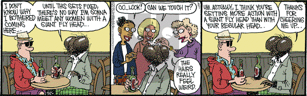 Monty on Wednesday March 7, 2018 Comic Strip