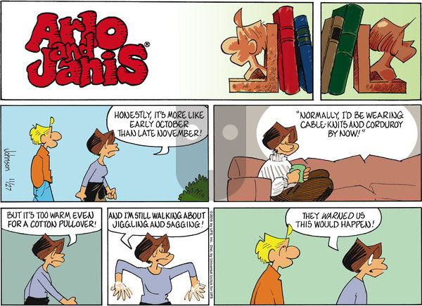 Arlo and Janis on Sunday November 27, 2016 Comic Strip