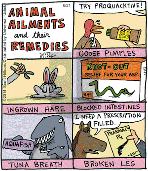 The Argyle Sweater on Saturday June 21, 2014 Comic Strip