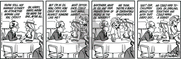 Doonesbury on Friday April 25, 1980 Comic Strip