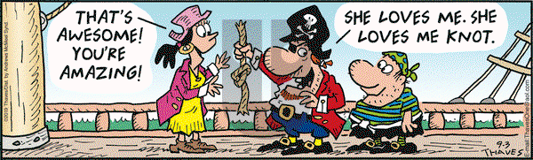 Frank and Ernest on Tuesday September 3, 2019 Comic Strip