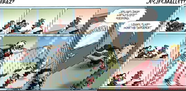 Frazz on Sunday April 2, 2006 Comic Strip