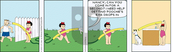 Nancy on Wednesday July 21, 2021 Comic Strip