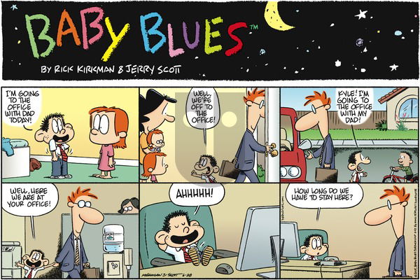 Baby Blues on Sunday June 28, 2015 Comic Strip