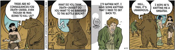 Alley Oop on Tuesday April 15, 2025 Comic Strip