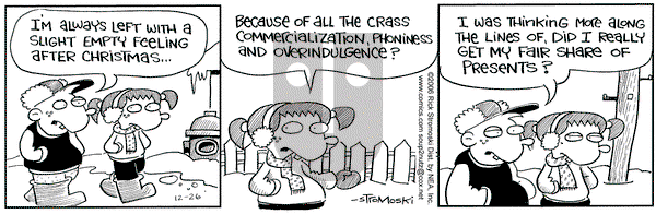 Soup to Nutz - Old on Tuesday December 26, 2006 Comic Strip
