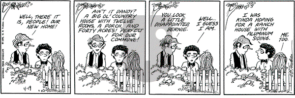 Doonesbury on Wednesday April 19, 1972 Comic Strip
