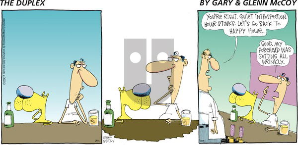 The Duplex on Sunday February 4, 2018 Comic Strip