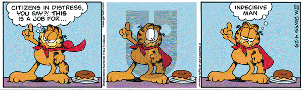 Garfield on Saturday April 29, 2006 Comic Strip