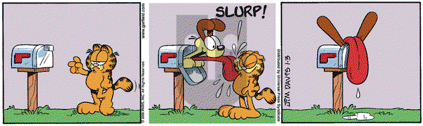 Garfield on Tuesday January 3, 2006 Comic Strip