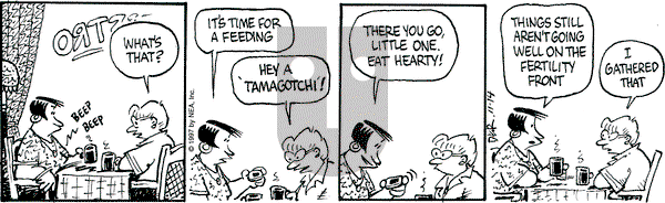 Betty on Friday November 14, 1997 Comic Strip