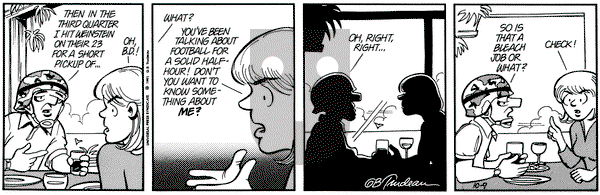Doonesbury on Wednesday October 9, 1991 Comic Strip