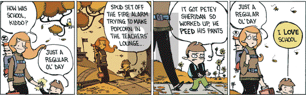 Wallace the Brave on Monday October 9, 2017 Comic Strip