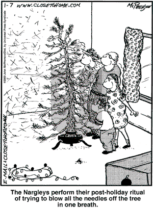 Close to Home on Wednesday January 7, 2009 Comic Strip
