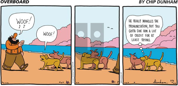 Overboard on Sunday August 26, 2001 Comic Strip