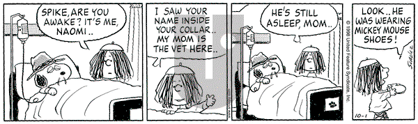 Peanuts on Thursday March 16, 2000 Comic Strip