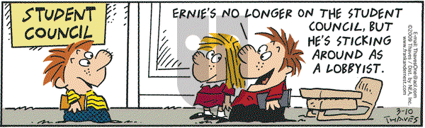 Frank and Ernest on Tuesday March 10, 2009 Comic Strip