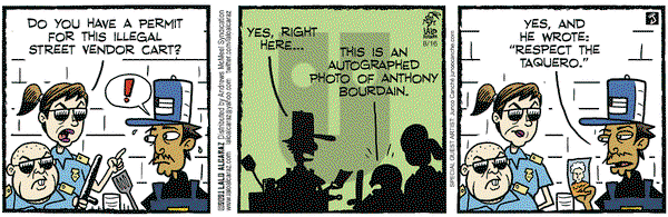 La Cucaracha on Monday August 16, 2021 Comic Strip
