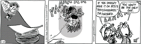 Heart of the City on Friday November 15, 2013 Comic Strip