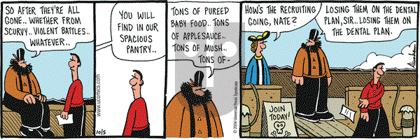 Overboard on Tuesday October 5, 2004 Comic Strip