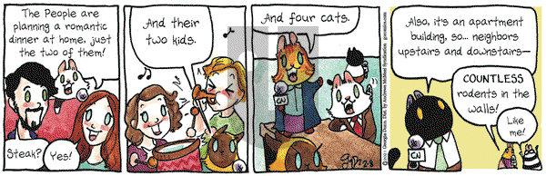 Breaking Cat News on Monday February 8, 2021 Comic Strip