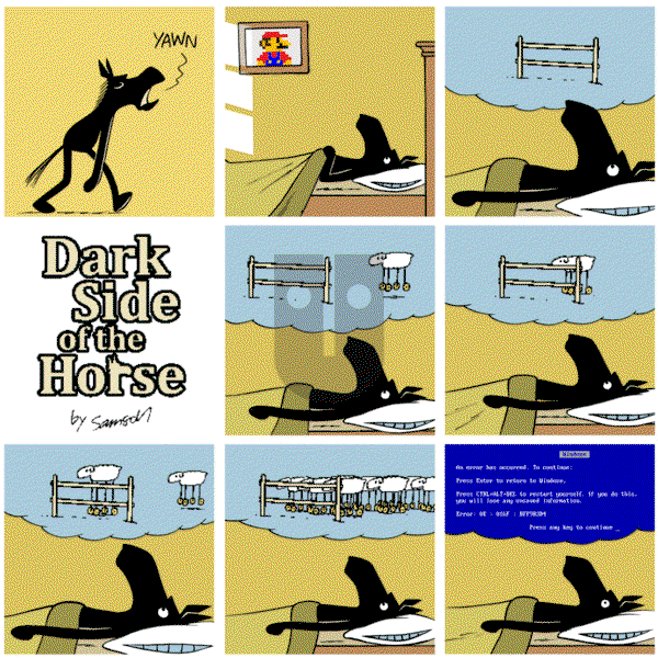 Dark Side of the Horse on Sunday May 7, 2017 Comic Strip