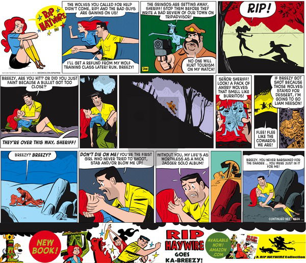 Rip Haywire on Sunday June 7, 2015 Comic Strip