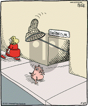 In the Bleachers - Tuesday May 29, 2001 Comic Strip
