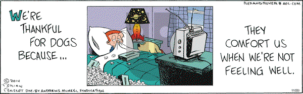 Red and Rover on Monday November 20, 2017 Comic Strip