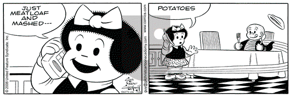 Nancy on Tuesday September 26, 2006 Comic Strip