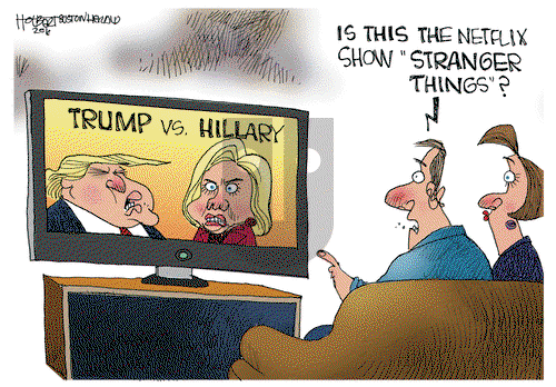 Jerry Holbert on Tuesday August 9, 2016 Comic Strip