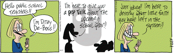 The Knight Life on Monday August 27, 2018 Comic Strip