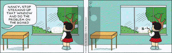 Nancy on Wednesday June 20, 2018 Comic Strip
