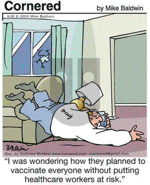 Cornered on Wednesday September 30, 2020 Comic Strip